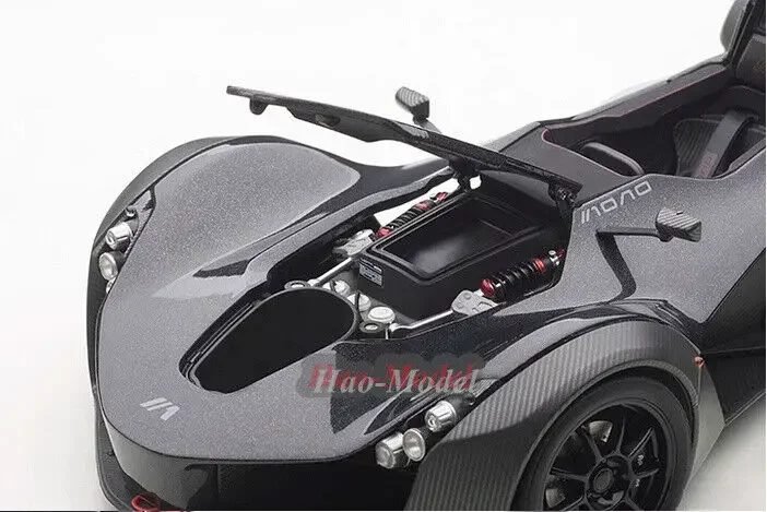 AUTOART 1/18 для BAC MONO суперкар, литая под давлением модель автомобиля, имитация игрушки, подарки на день рождения для мальчиков, хобби, демонстрационные украшения, черный цвет