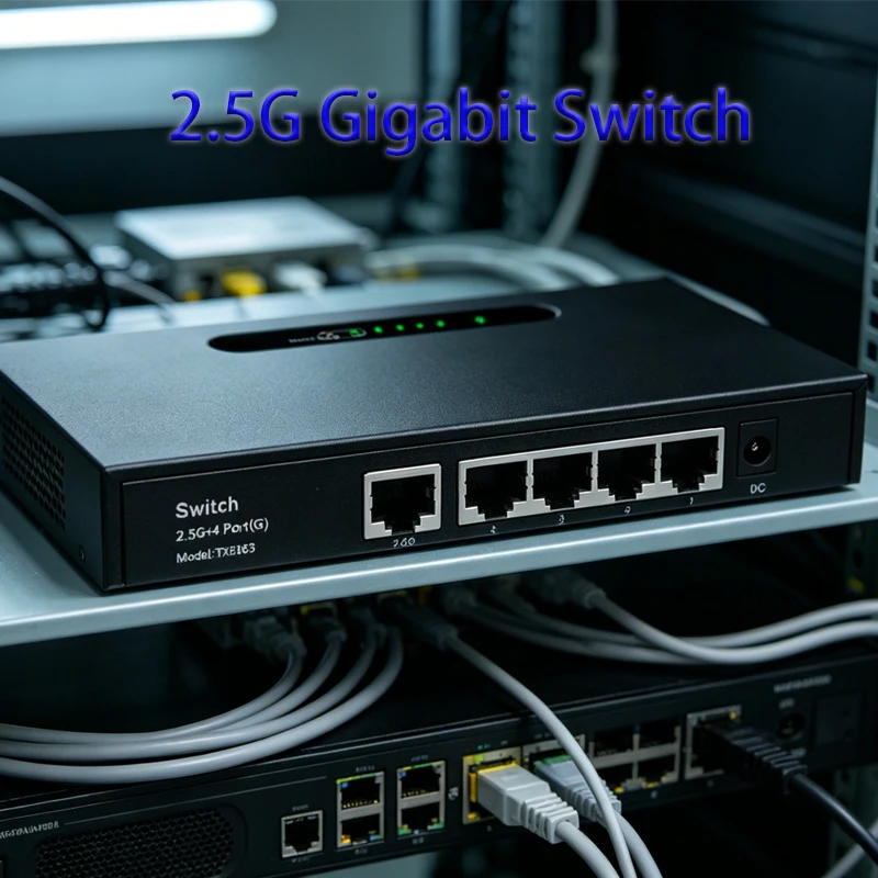 

Ethernet hub rj45 2.5G Gigabit Network Switch Game Lan hub Internet Splitter Adapter Full Auto Game Loading Adapter 1000Mbps