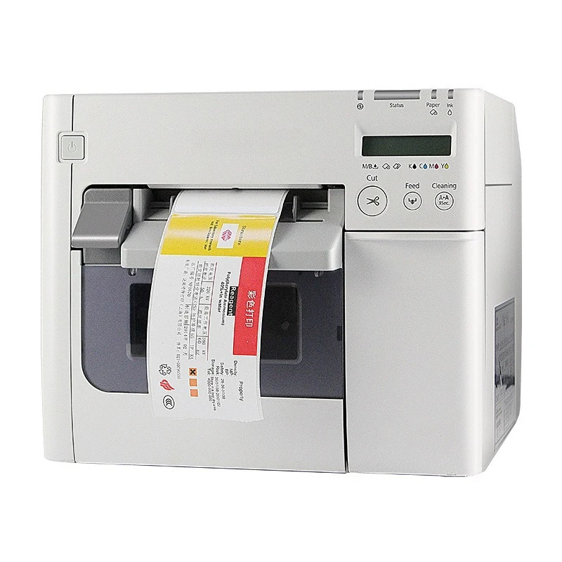 

Color Label Ink Printer TM-C3520 Inkjet Barcode Sticker Self-adhesive High Speed