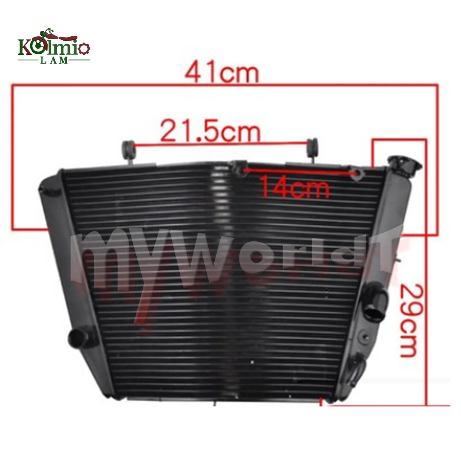 Fit for Suzuki K6 K8 K9 K11 GSXR600 GSXR750 2006 - 2015 Aluminum Radiator Cooling Cooler GSX R GSXR 600 750