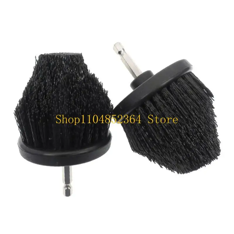 652F Heavy Duty Car Electric Scrub Brush Extension Rod with Cone-shaped Head for Tough Bathrooms Toilets Tiles 2.5inch