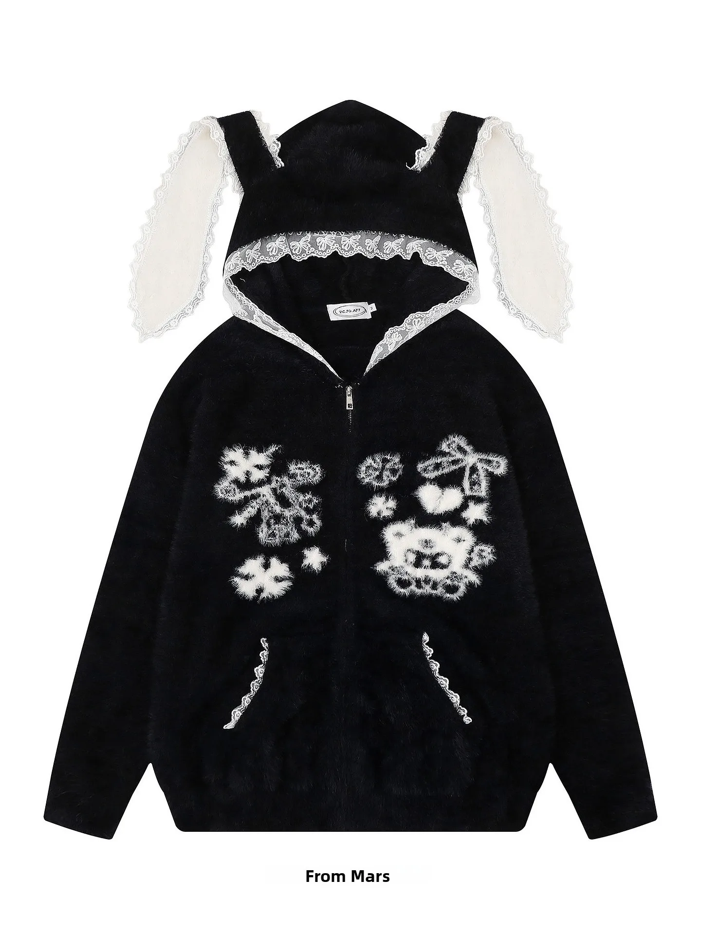 pull-a-capuche-zippe-ample-big-ears-pour-femme-manteau-d'automne-hiver-echarpe-a-motifs-de-dessins-animes-et-d'anime-accessoire-de-mode-de-marque