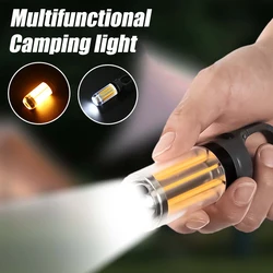 LED Camping Light  Mini Hanging Tent Lamp Portable Camping  Lamp Rechargeable Tent Light with Hook 5 Modes for Hiking Fishing