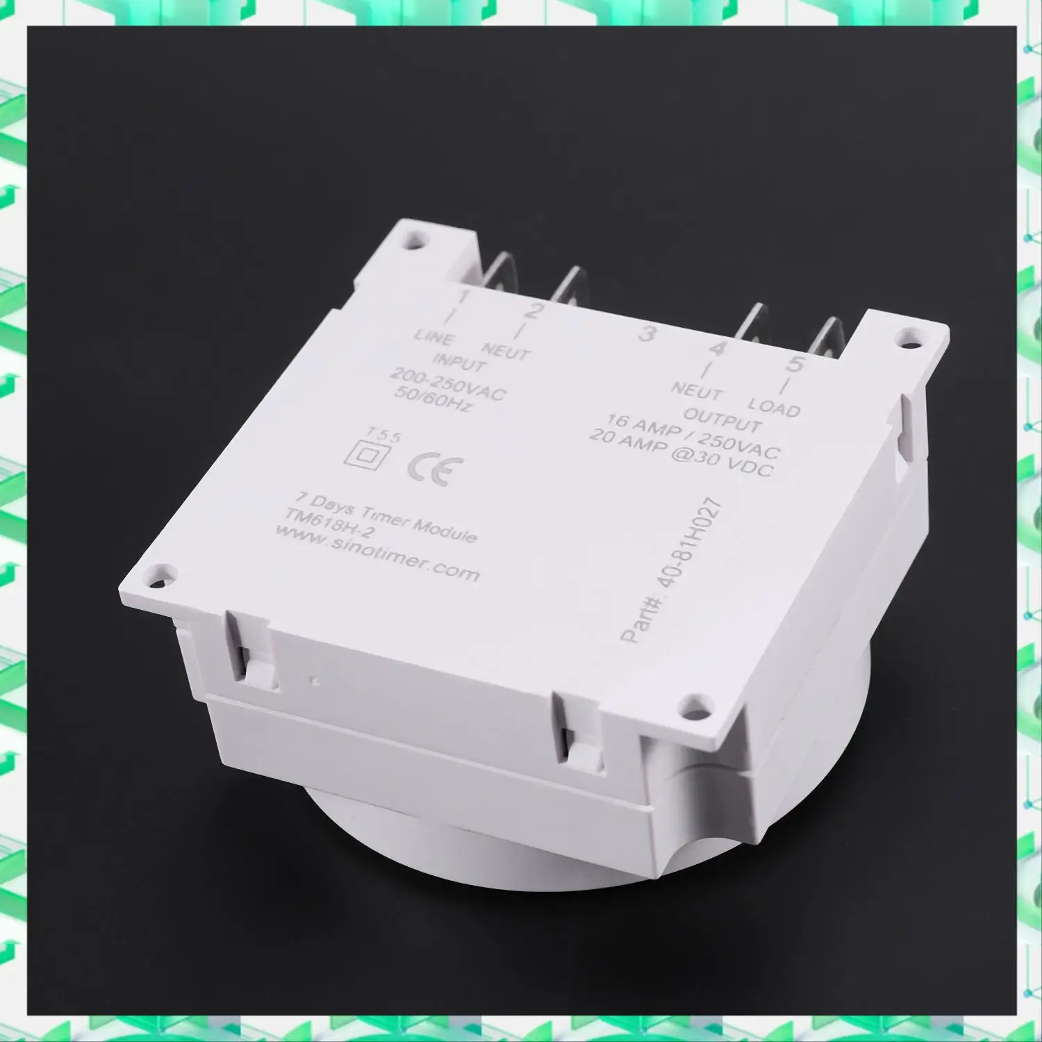 

3C Electron Sinotimer Tm618h-2 220 В переменного тока, цифровой таймер, выходное напряжение 220 В, 7-дневный еженедельный программируемый таймер для освещения