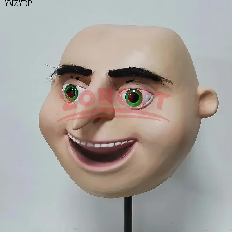 뜨거운 판매 애니메이션 비열한 나 Gru 마스크 전체 머리 마스크 할로윈 드레스 라텍스 마스크 역할 놀이 파티 소품 새로운 스타일