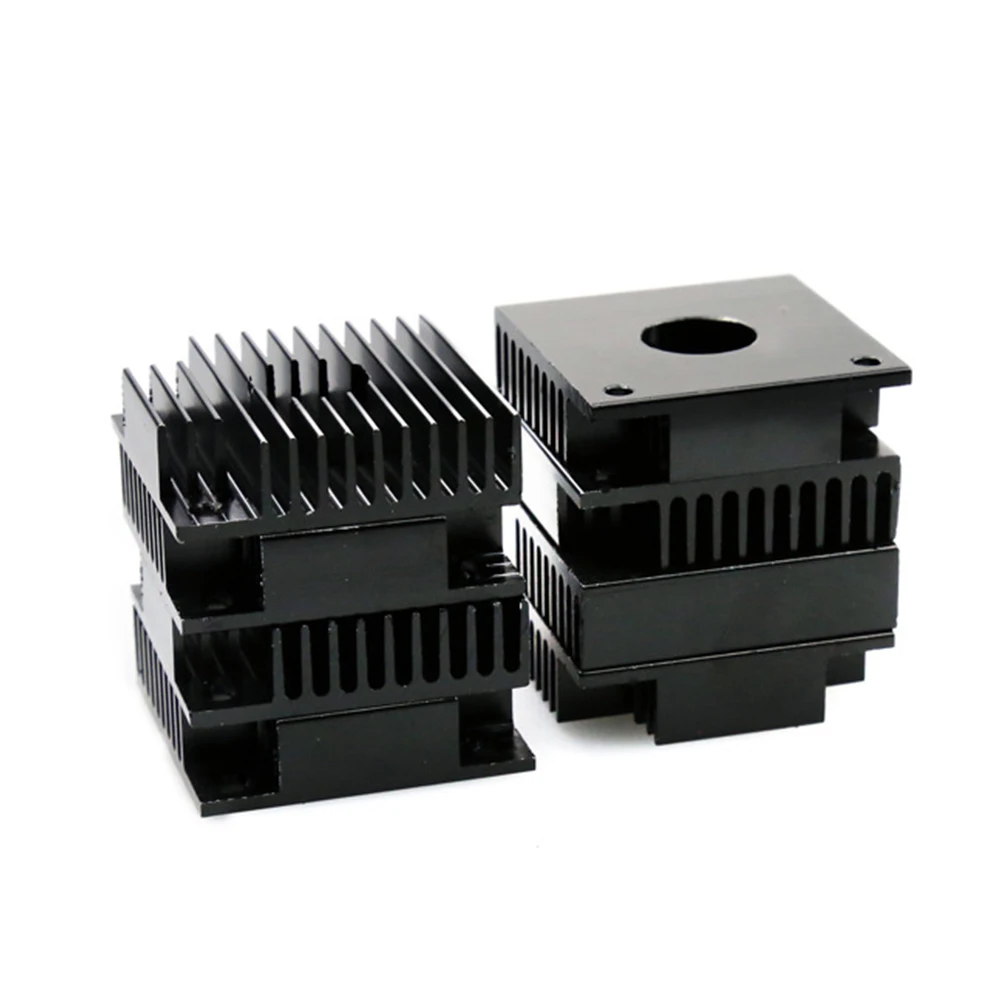 

3pcs Heat Sink Cooling Block For 3D Printer Aluminum Radiator Heat Sink Anti-Oxidation Efficient Thermal Transfer