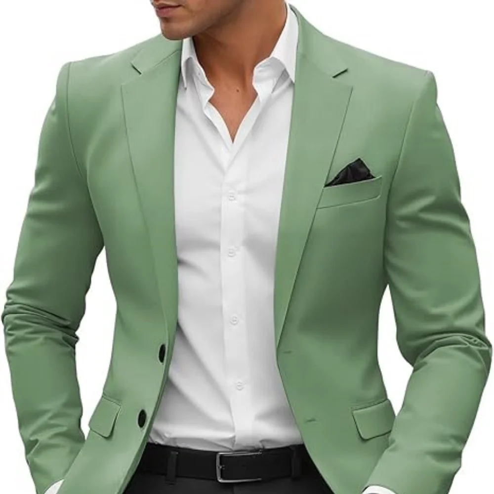 

Men's slim fit suit, jacket, wedding party outfit, fashionable formal occasion, wedding banquet, evening banquet