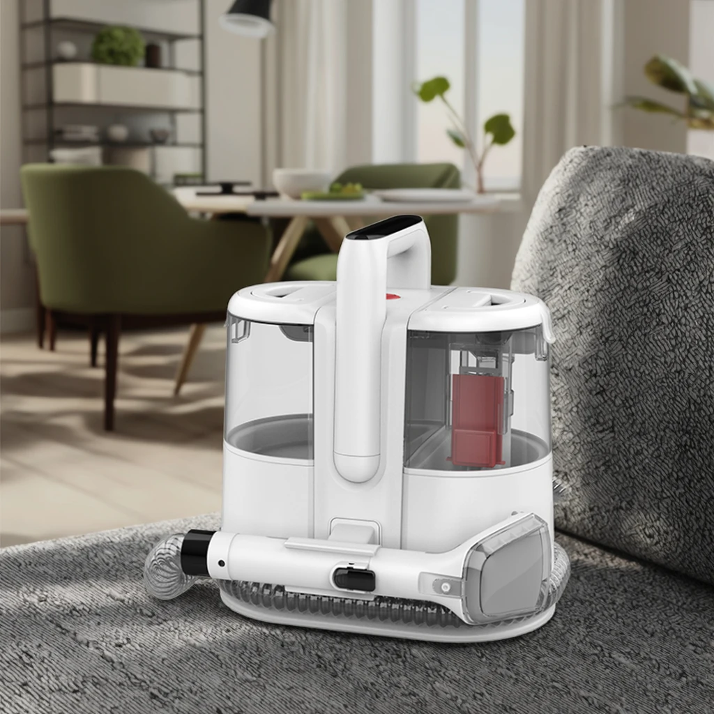 

10 Kpa Portable Carpet Cleaners with Steam Technology Powerful Suction Fabric Sofa Cleaning Machine