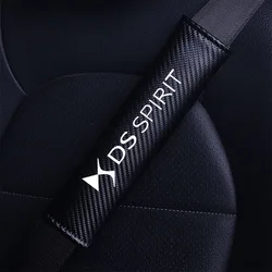 Car Seat Belt Adjustable Shoulder Pad For DS SPIRIT DS3 DS4 DS5 5LS DS6 DS7 WILD RUBIS Accessories Protection Shoulder Strap Pad