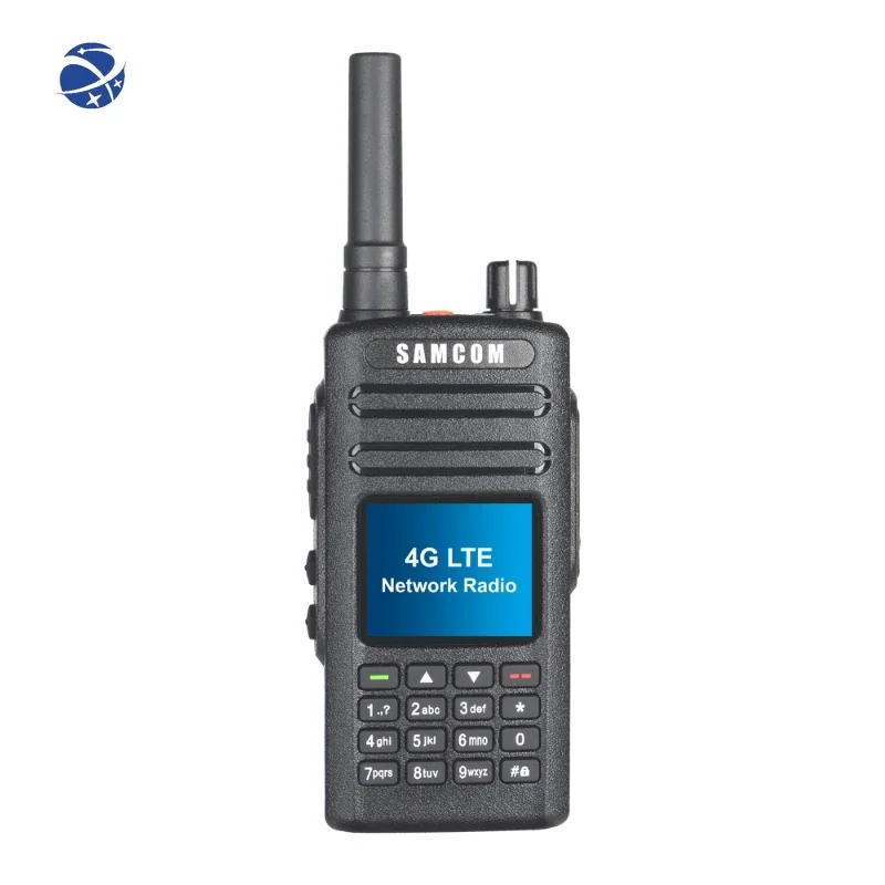 

Hot selling ptt 4g 3g 2g network IP radio wake talkie 100km with GPS from SAMCOM NP-580