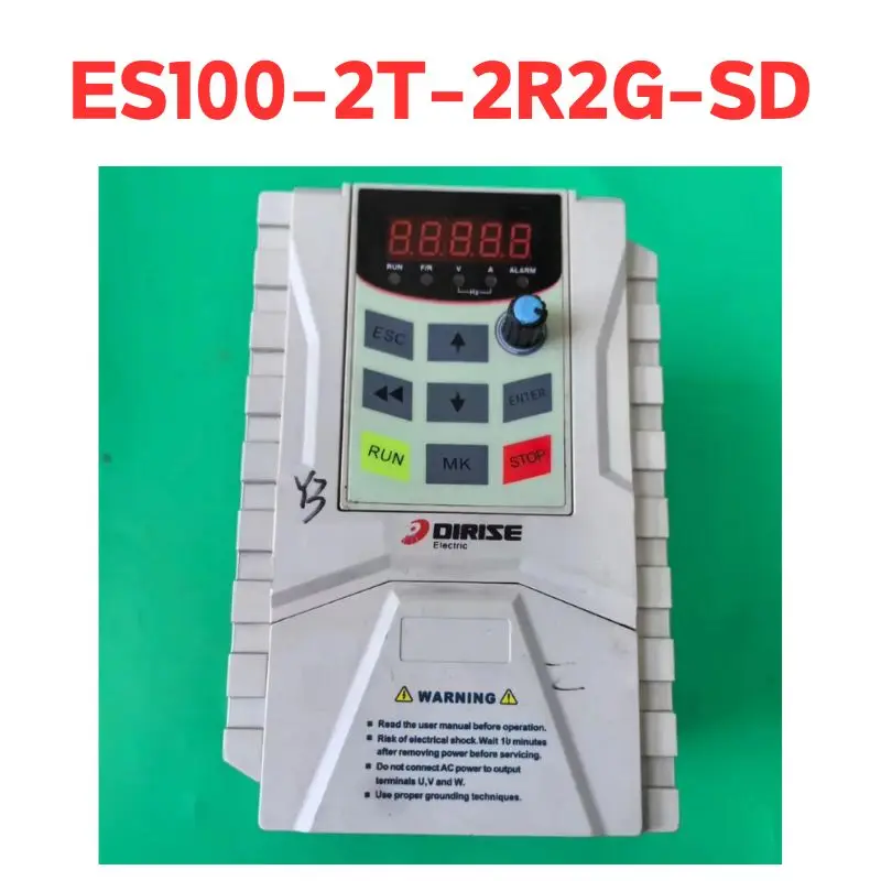 

second-hand inverter ES100-2T-2R2G-SD Test passed Fast Shipping