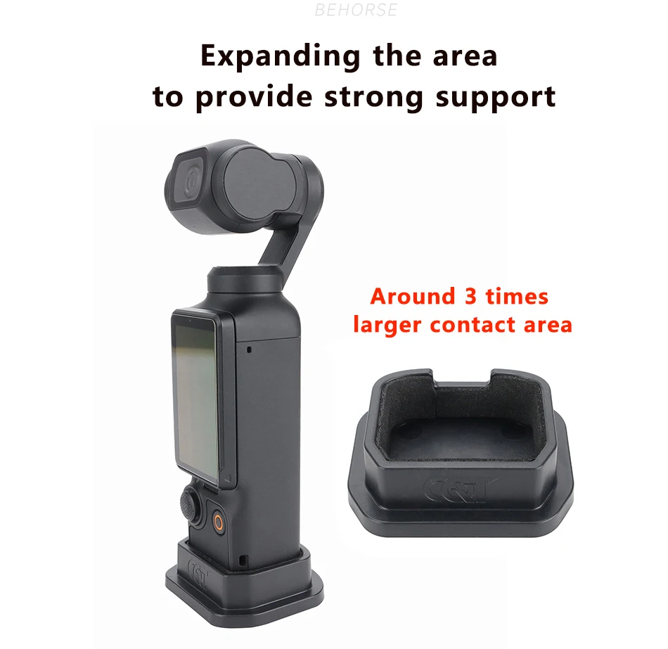 DJI Osmo Pocket 3 데스크탑 스탠드 홀더용 지지 베이스 DJI Pocket 3 액세서리용 핸드헬드 짐벌 카메라 어댑터 38mm
