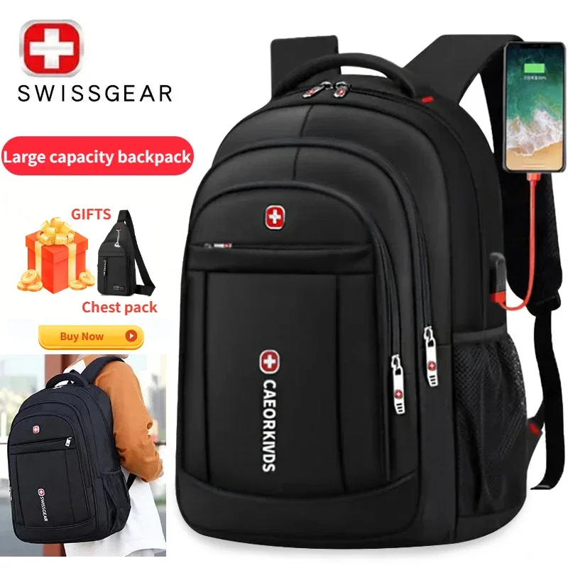 Jbtp mochilas de grande capacidade dos homens mochilas para portátil à prova dwaterproof água leve sacos de viagem sacos escolares saco de negócios grande mochila homem