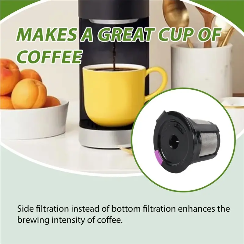 Reusable K Cups For K Mini, K Elite, K Classic, K Compact, K Latte, K Select And All 2.0 & 1.0 Coffee Makers