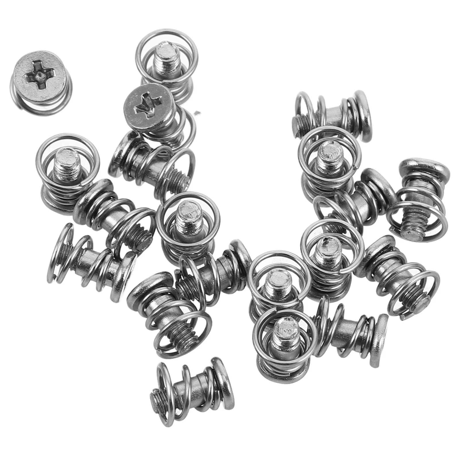 

20Pcs Graphics Card Screws Spring Type Carbon Steel for Attachment Pc Fan Mounting Hardware Repair Tools