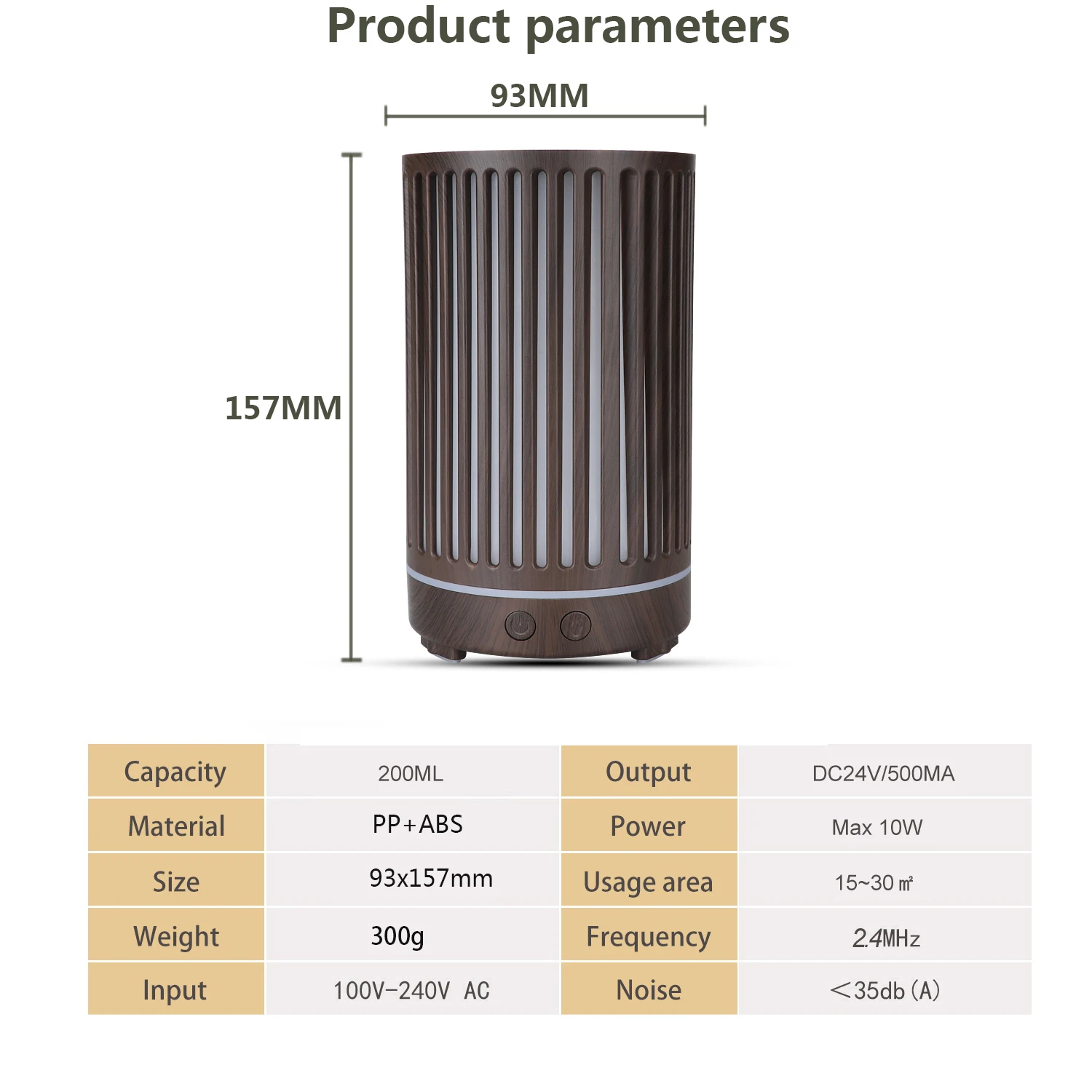 Tuya WiFi المرطب الضروري رائحة فواحة عطور المنزل الذكي بالموجات فوق الصوتية 200 مللي الهواء المرطب ضباب صانع ل أليكسا جوجل