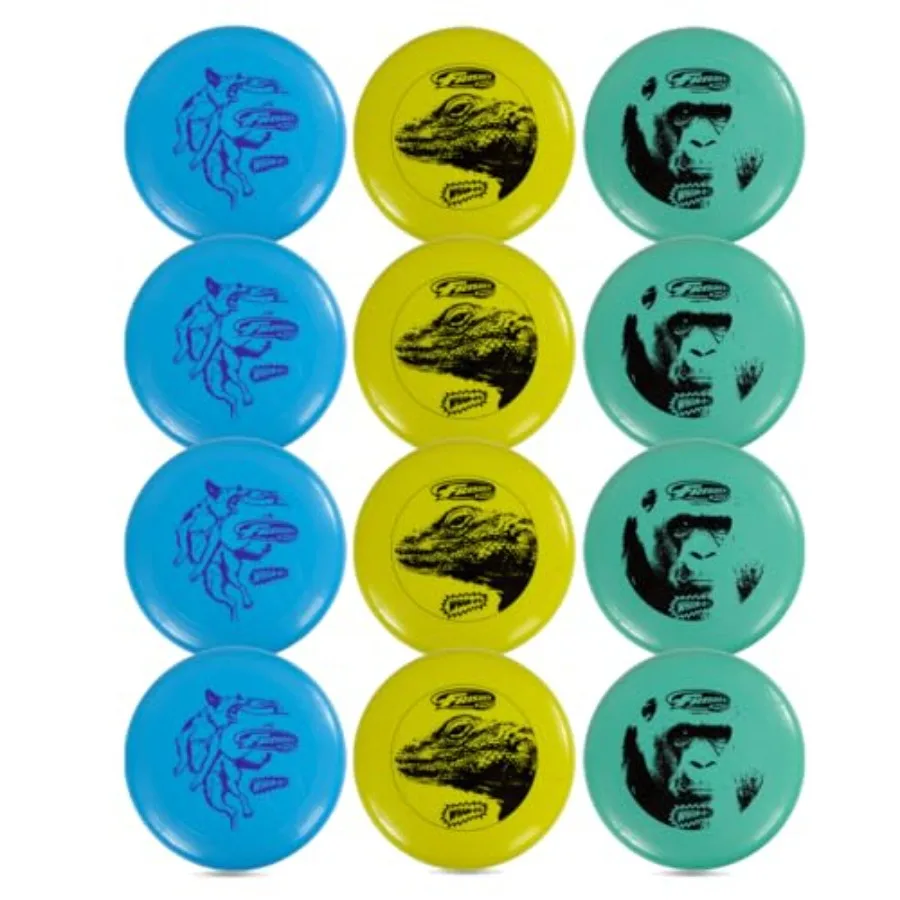 

Disc Golf Flying Disc - 130g Lightweight Durable Polyethylene - Bright Blue - Enhanced Aerodynamics for Precision Throws
