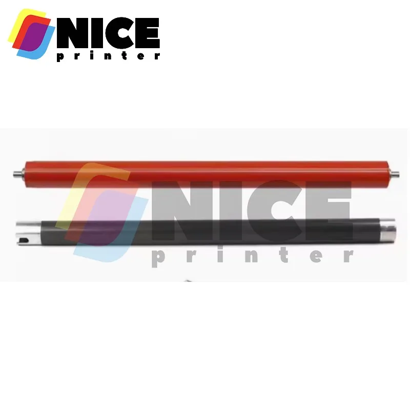 1Set. Fuser Upper Heat Roller Lower Pressure Roller support for Konica Minolta bizhub 164 184 185 7718 A0XX-5602-UPPER A0XX-5602