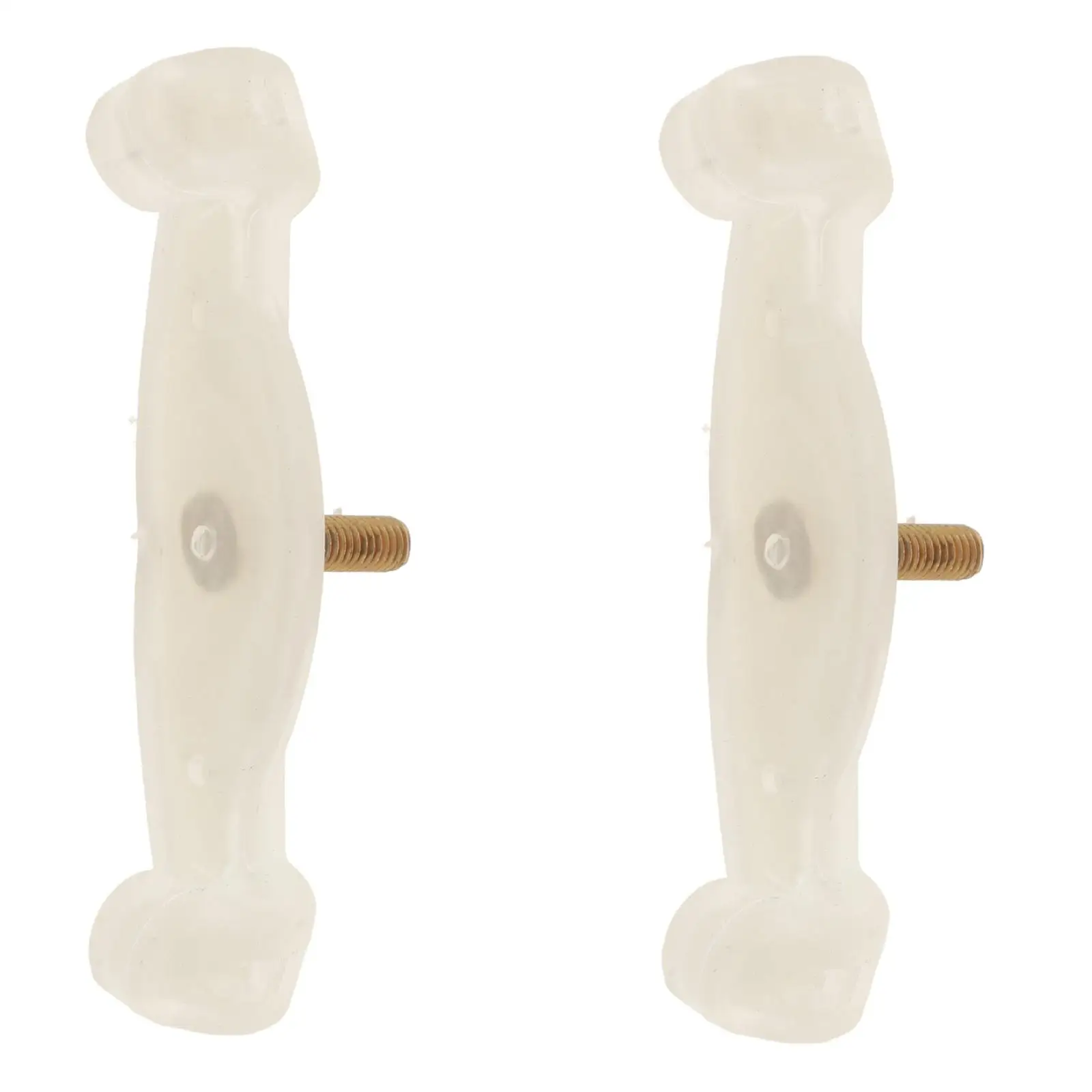 

2 Pcs Shoulder Support Anti-slip Pad Decorative Part Simple Violin Accessory Rest Feet Reusable Playing Leg Parts Bracket