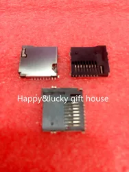 YYT 10PCS Micro SD card 9pin slot connectors size 14*15mm TF card deck fit for phone tablet Vehicle Navigation