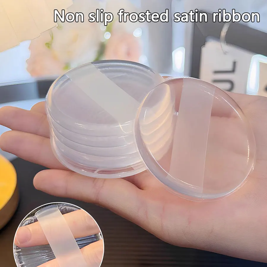 1 Stück, transparenter Silikon-Puderquaste, superweicher Gelee-Luftkissen-Puderquaste, trockener und nasser Sonnenschutz, flüssiger Grundierungsquaste