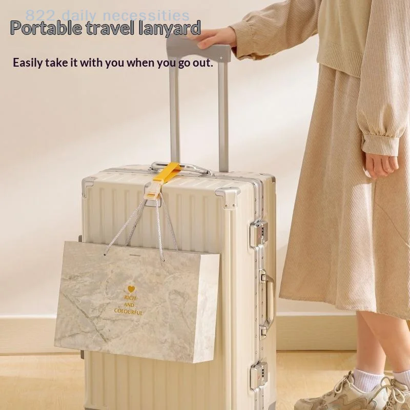 1PC Adjustable Nylon Luggage Hanging Straps Baggage Belt Security Bag Buckle Button Aircraft Suitcase Travel Luggage Accessories