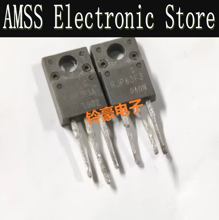 AMSS 10pcs/1lot:Used RJP63F3 RJP63K2 Triode Liquid crystal plasma field-effect transistor