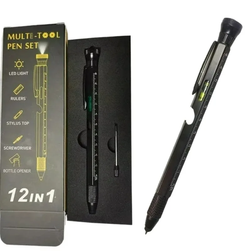 Gifts for Men Dad Husband Fathers Day Birthday Gifts for Boyfriend, 10 in 1 Multitool Pen Tool Gifts for Handyman Cool Gadgets