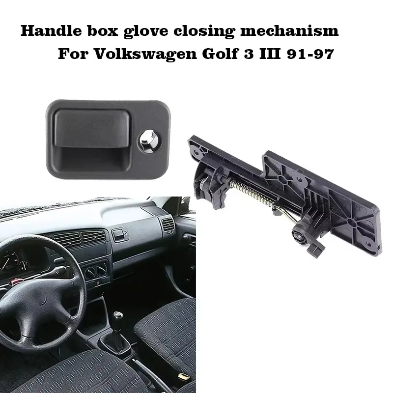 

Glove Box Handle for VW Golf MK3 Vento Jetta 1993-1999 Universal Catch Latch Replacement