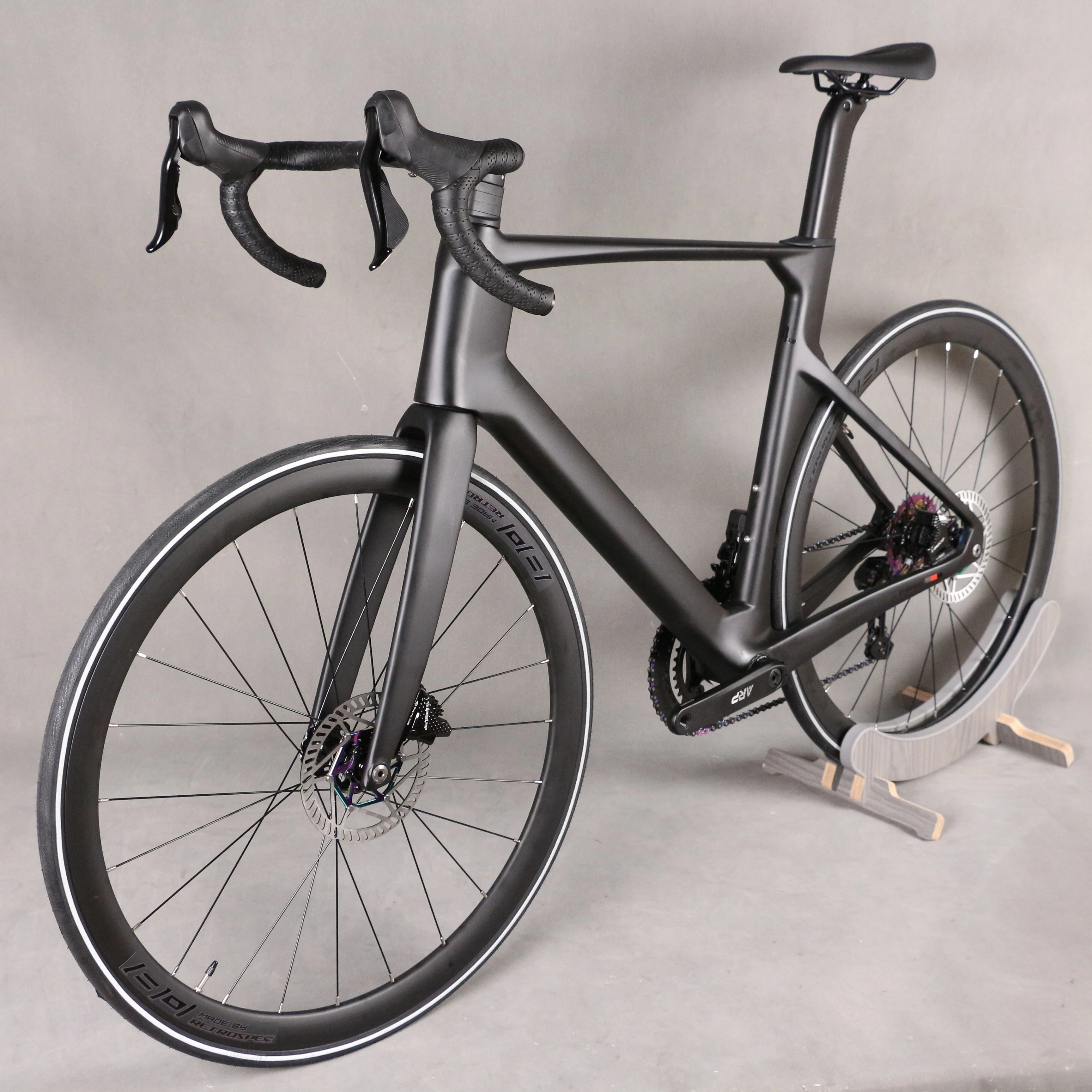 دراجة Wheeltop 24s TT-X40 دراجة كاملة دورة الطريق الكربونية مع مجموعة كهربائية لاسلكية من عجلات الألومنيوم #5