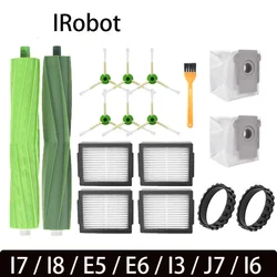 IRobot-ロボット掃除機Roborai7 i8 e5 e6 i3 j7 i6,掃除機アクセサリー,サイドブラシ,スペアパーツ