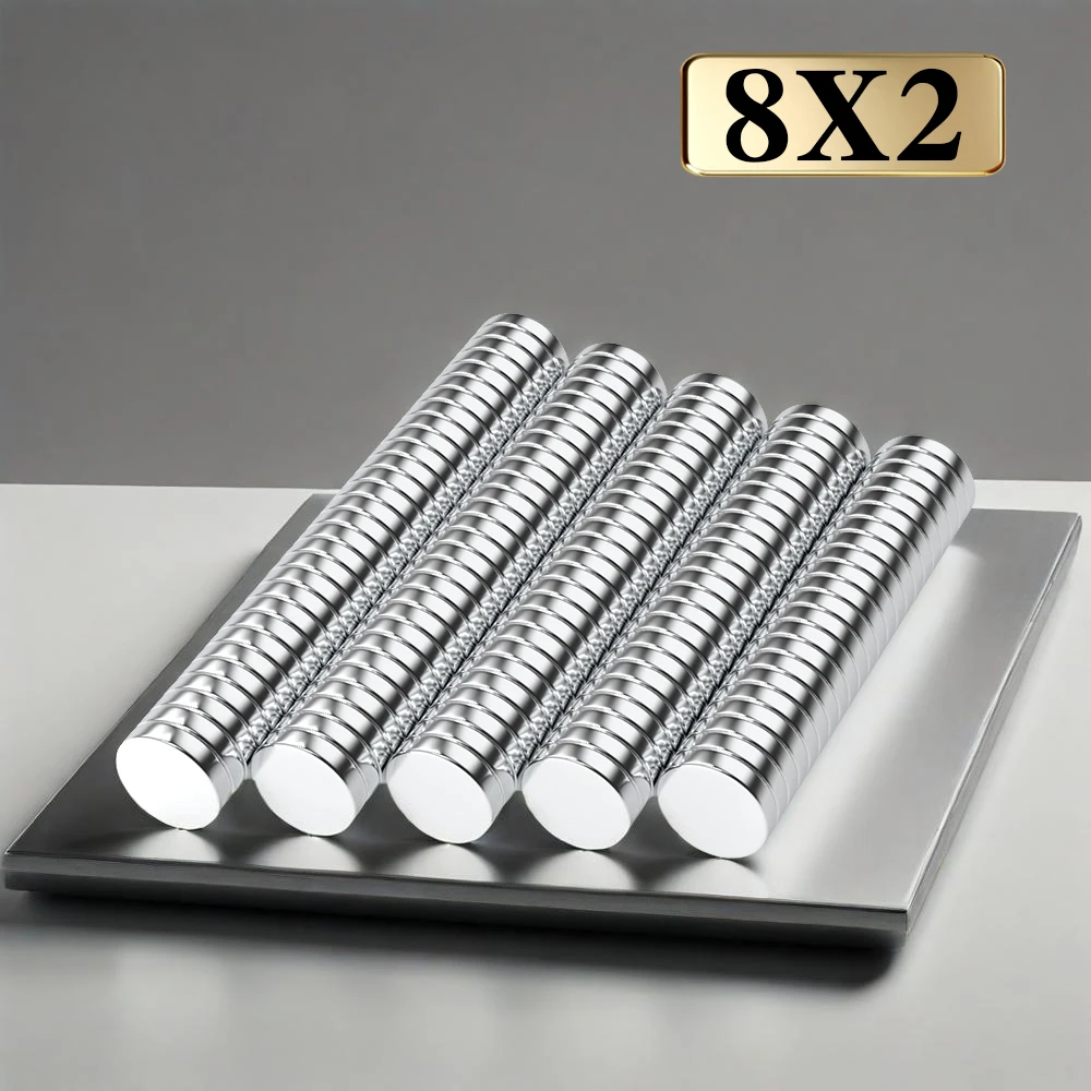 8x2mm imans Refrigerator magnets for DIY Office Whiteboard Workshop Suitable Tools Home Workplace