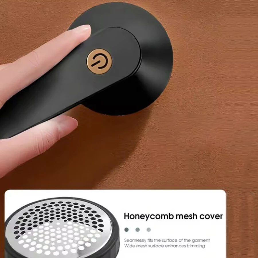 USB Rechargeable Hair Removal Ball - Portable Fabric Shaver, Long-Lasting Clothes and Socks Hair Ball Trimmer