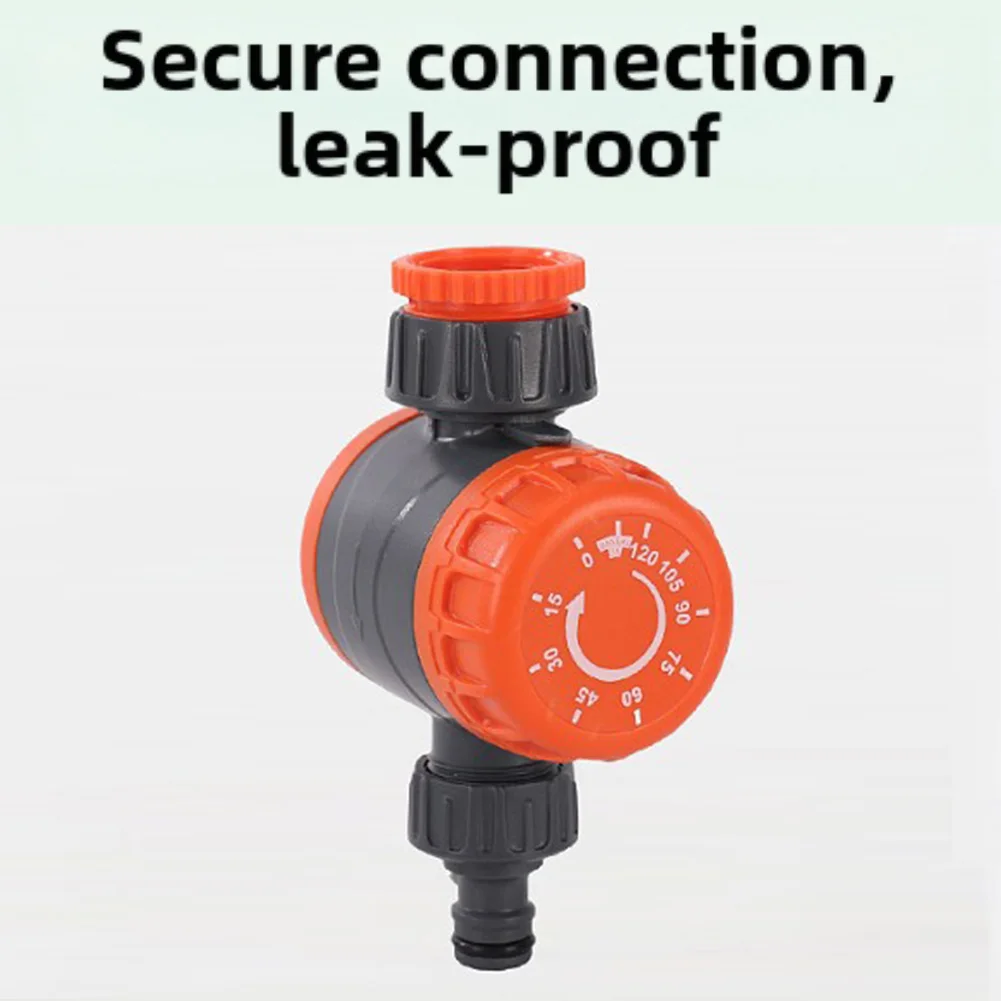 Manual Knob Automatic Watering Timer Irrigation Controller for Garden Hose Adjustable Watering Time up to 120 Minutes