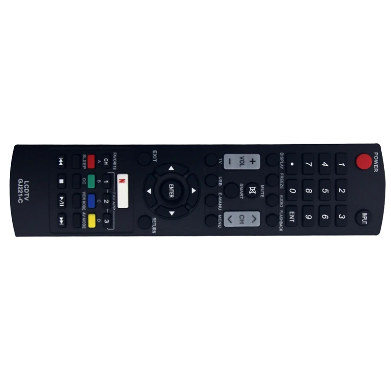 GJ221-C Remote Control Replacment For Sharp TV LC32LE653U LC40LE653U LC43LE653U LC-43LE653U LC-48LE653U LC55LE653U