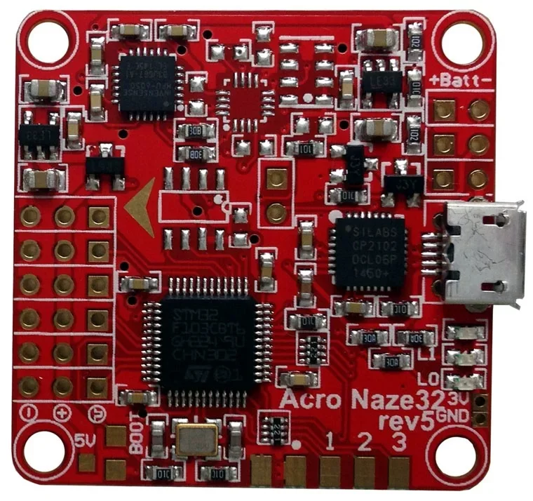 Naze32 Rev5 Flight Controller Latest Version 10DOF 6DOF MPU6050 Gyroscope MS5611 Barometer
