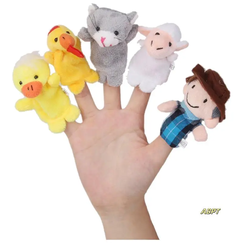 Alte Macdonald Farm Animals Finger Kinder bevorzugen 30 Stück