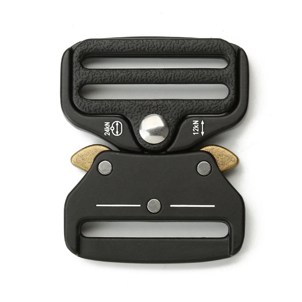 1-1/2 inch(38mm) Quick Release Tactical Belt Buckle for Men's Belt Accessories Adjustable Waist Buckle for Men