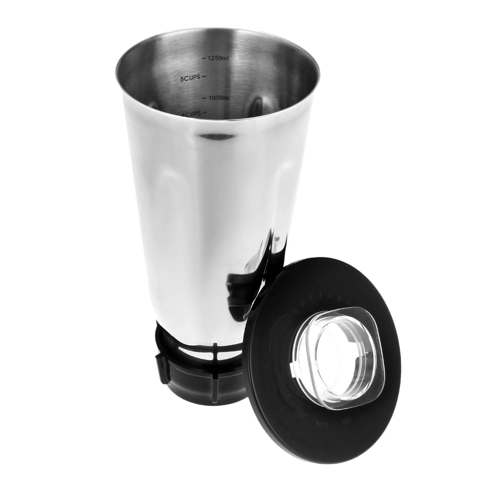 6pcs/kit 5 Cup Stainless Steel Blender Jar Lid/ice Crusher Blade/Base Bottom Screw Cap/Gasket Seal fit for Oster Blender Kitchen - view 5