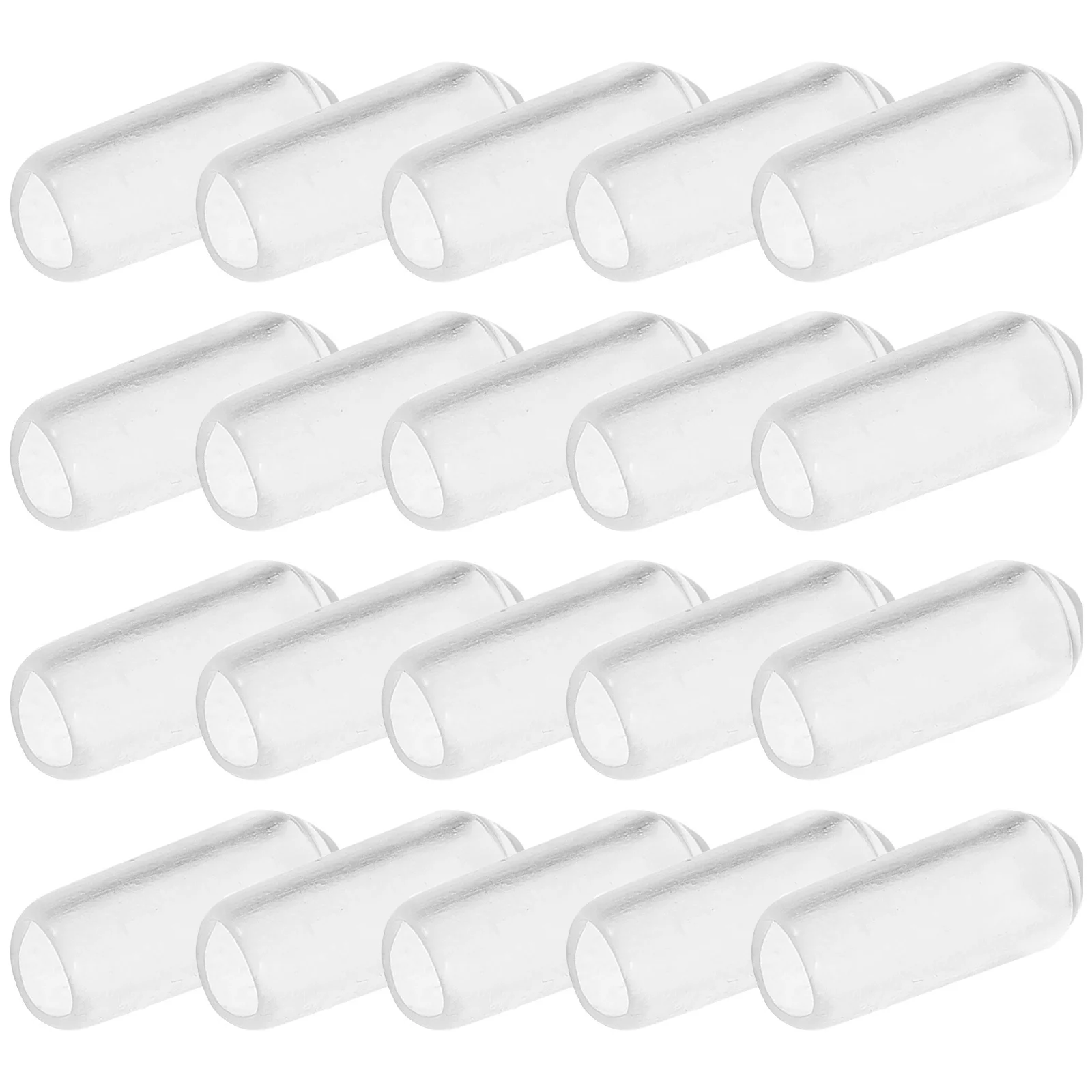 

200Pcs Headband End Caps Rubber Covers Comfortable Secure Fit Hair Band Accessories Headband End Caps Hair Band Accessories