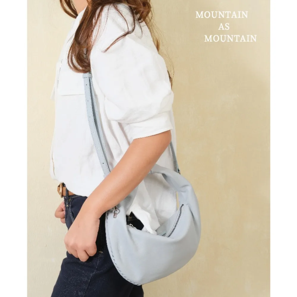 

Женская сумка-полумесяц: новая популярная модель, сумка через плечо, высококачественная текстура, уникальный дизайн, универсальный стиль, модная.