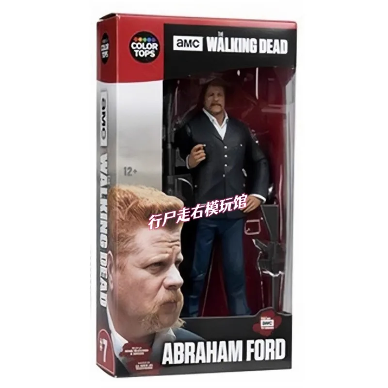 Macfarlane Walking Dead 7 Inch Joints Can Do Abraham Gift Authentic Action Figure Hand Toys