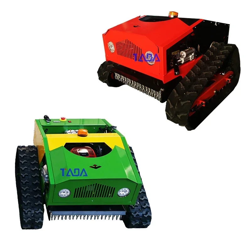 Mowing machine robot lawn mower remote control slope lawn mower forestry mulcher large snow machine