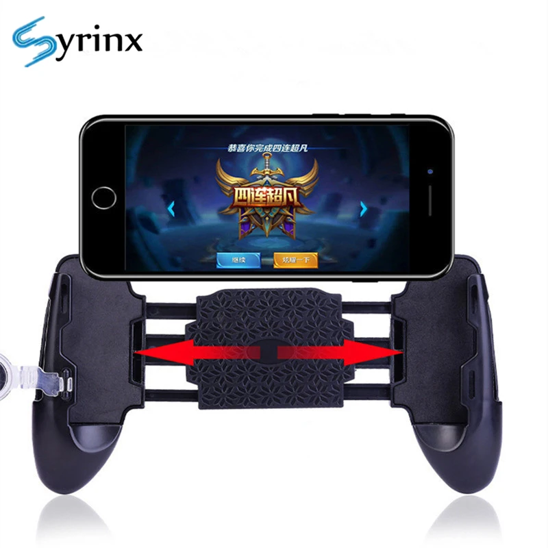 PUBG Mobile Game Tools Shooting Controller Gamepad Trigger Shooting Portable Mobile Game Controller For IOS Android Mobile Phone