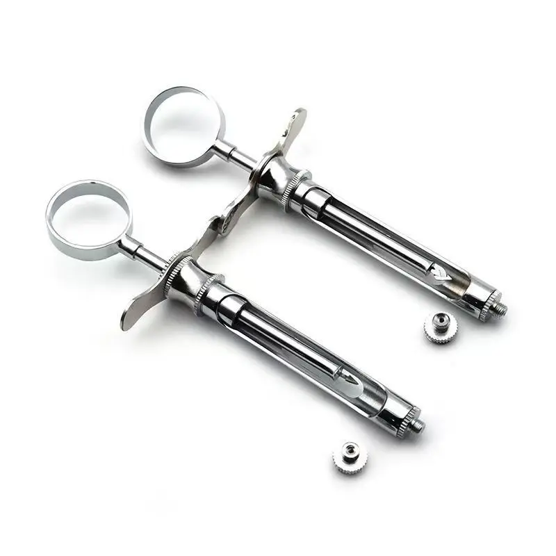 3 Styles Anesthesia Stainless Steel SyringeResorbable Folding PropellerOral Surgical Instruments