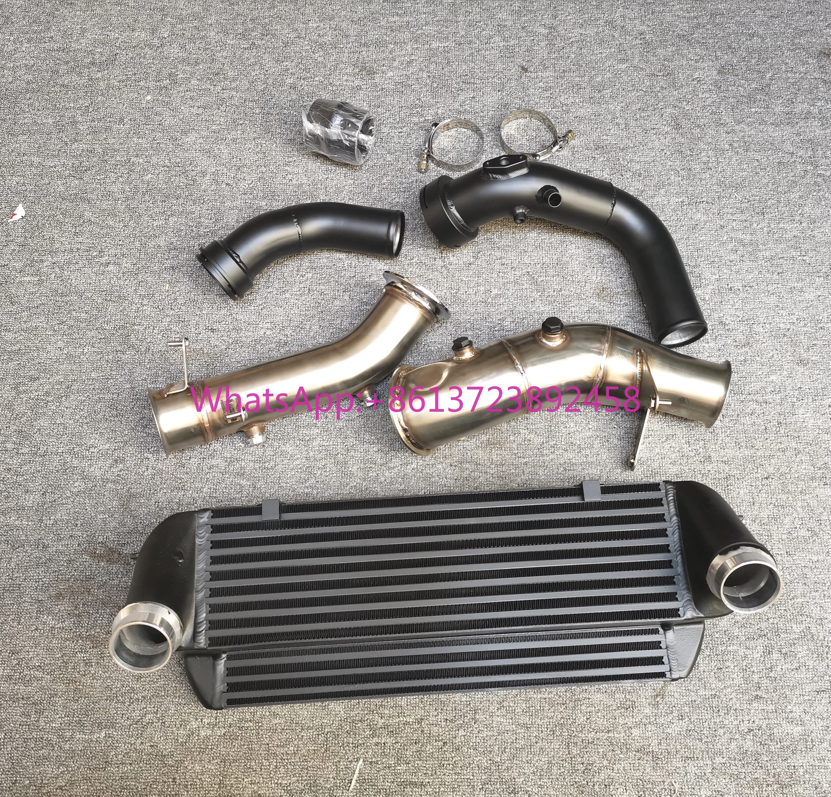 

bmw High Performance Intercooler+downpipe+chargepipe for BMW /235i/3335i/435 F23F30F31F34 N55