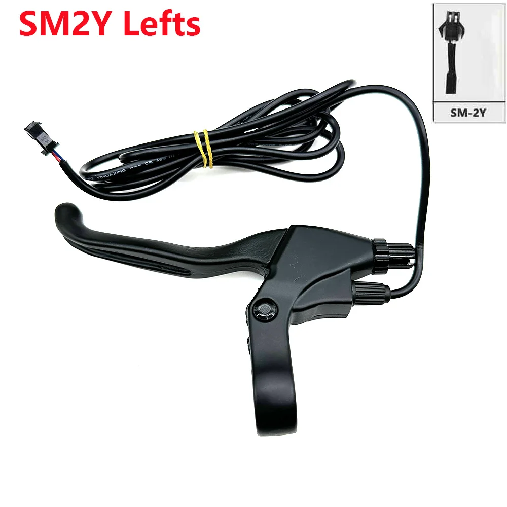 SM2A SM2Y 2-Pin-Bremshebel für Elektrofahrrad-Bremshebel, Lenker, Kabelsteuerung, Maschine, links & rechts, Roller-Ersatz – Detail 9