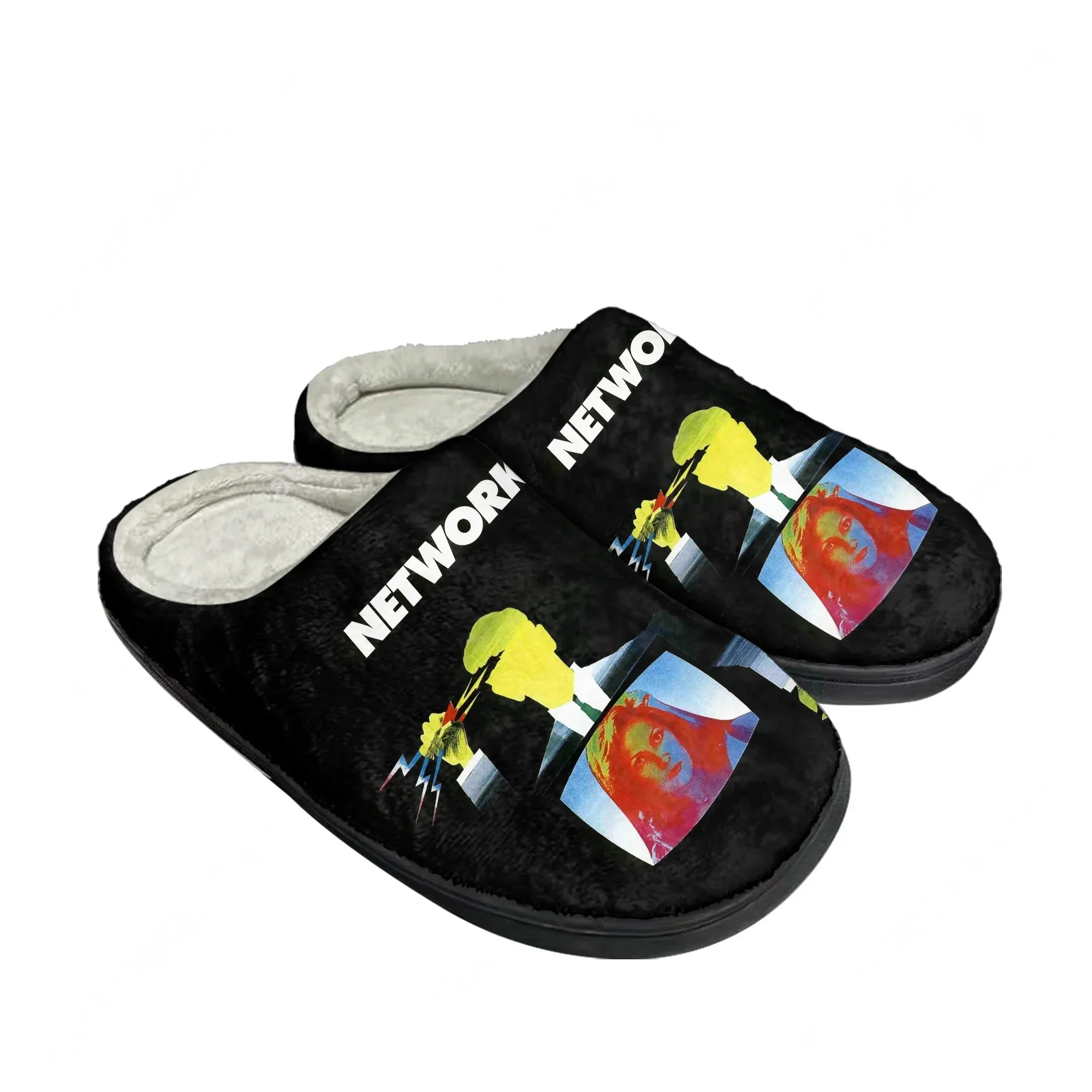 

Network Cotton Shoe Family Slippers Mens Womens Teenagers High Quality Fashion Plush Indoor Casual Warm Shoes Custom Slipper