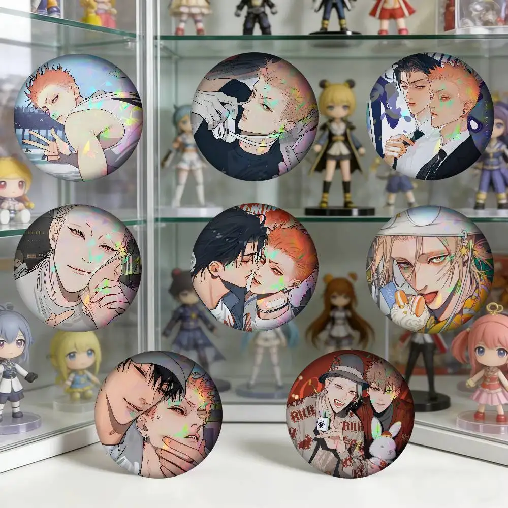 19 Days BL Anime   New Brooches Soft Button Pin Funny Silly Gnarpy On A Skateboard Meme Badge Gamer Collection Gifts