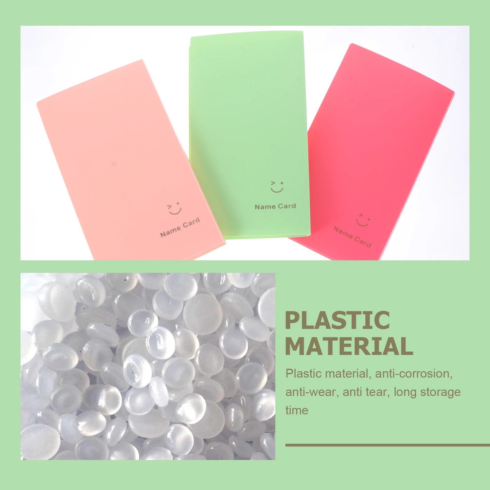 

3pcs Photo Album Storage Book for Cards Collectibles Large Capacity Business Card Holder Simple Design Scrapbook Family
